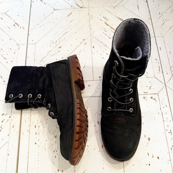 Timberland Women's roll down‎ boot size 8 - Picture 8 of 11